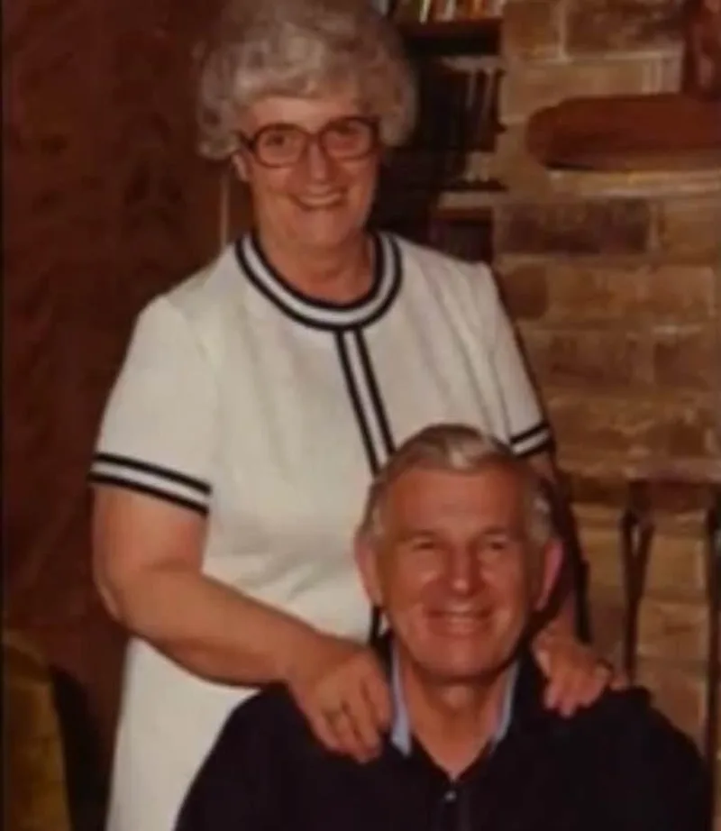 Lotus Rose with her husband later in life