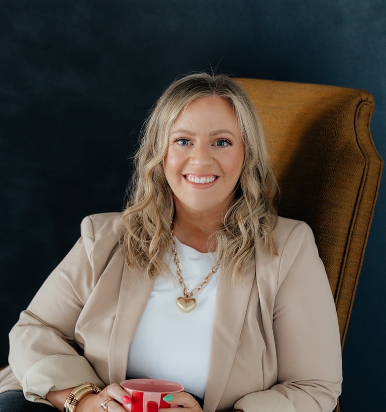 Joy Bouchard, LCSW — owner and therapist at Lotus Rose Counseling